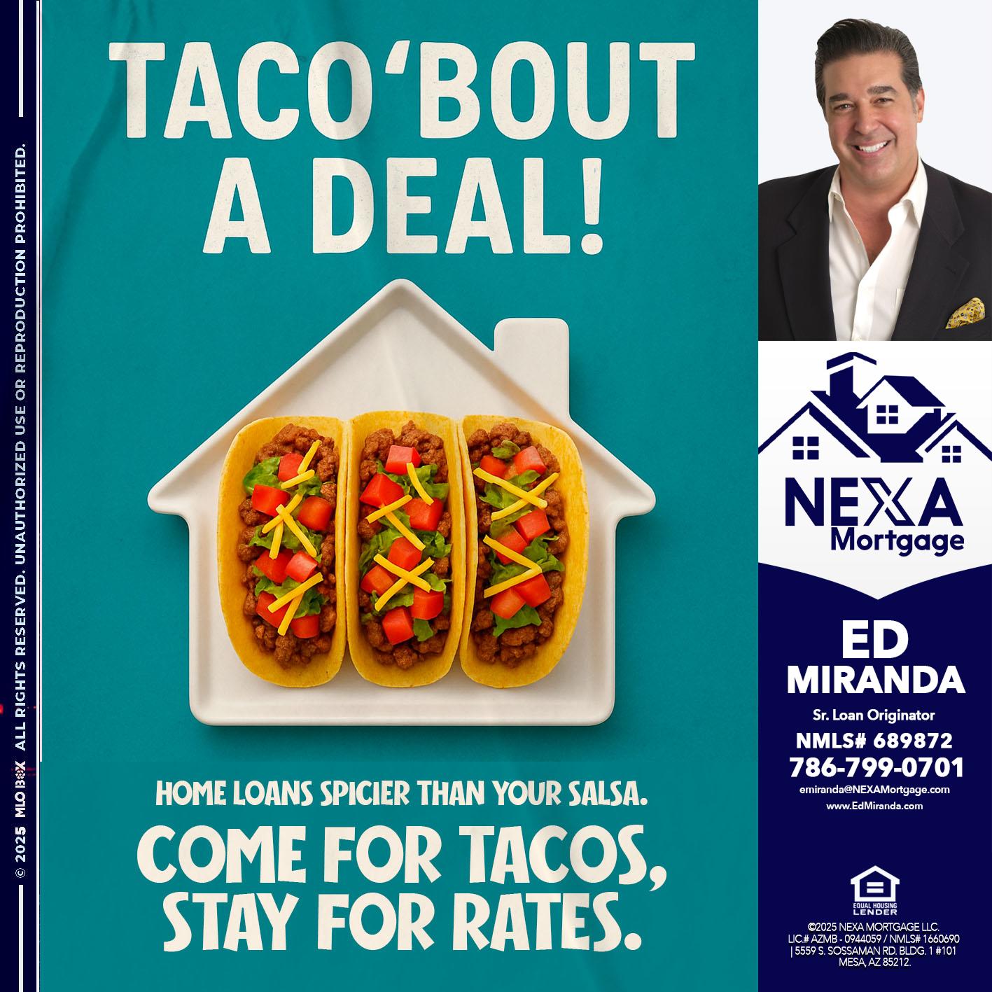 TA-CONVERSEMOS - Ed Miranda -Senior Loan Originator