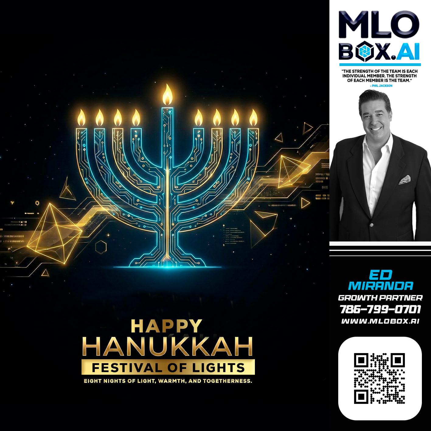 happy Hanukkah - Ed Miranda -Senior Loan Originator