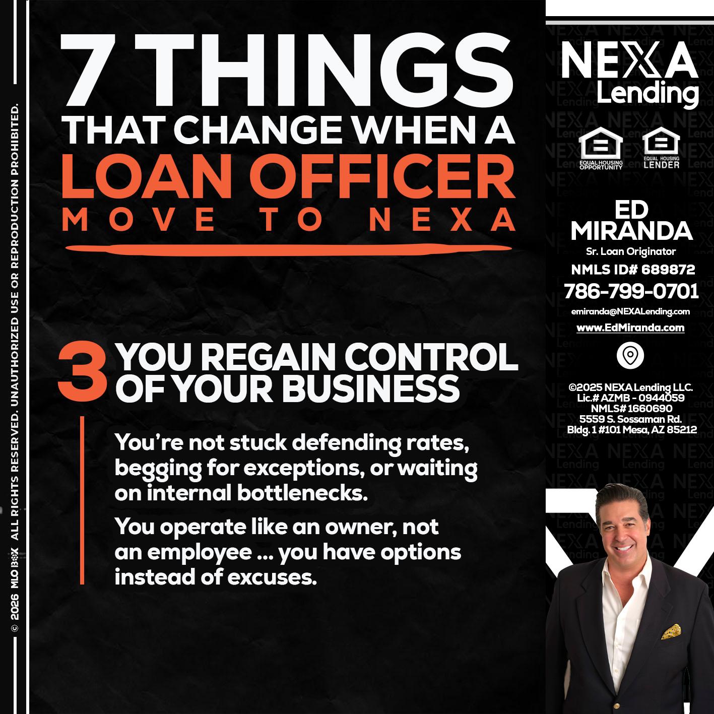7 things (3) - Ed Miranda -Senior Loan Originator