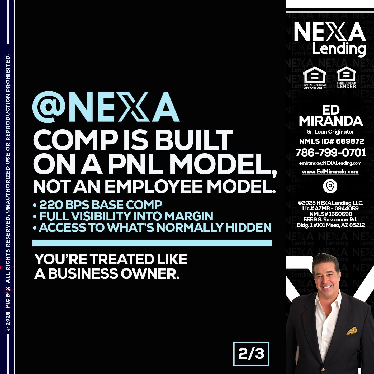 2 OF 3 - Ed Miranda -Senior Loan Originator
