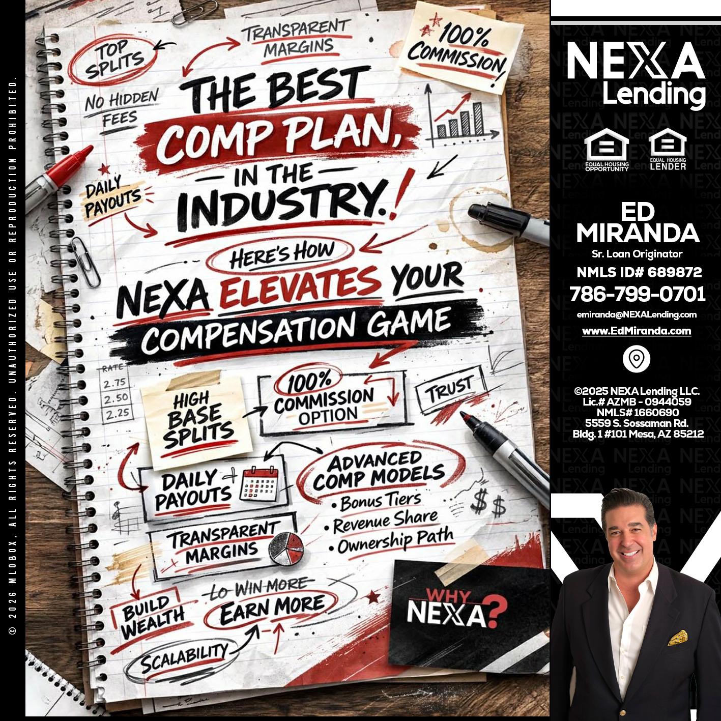 THE BEST COMP - Ed Miranda -Senior Loan Originator
