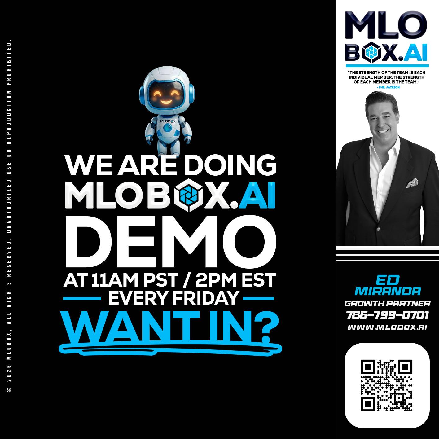 WE ARE DOING - Ed Miranda -Senior Loan Originator