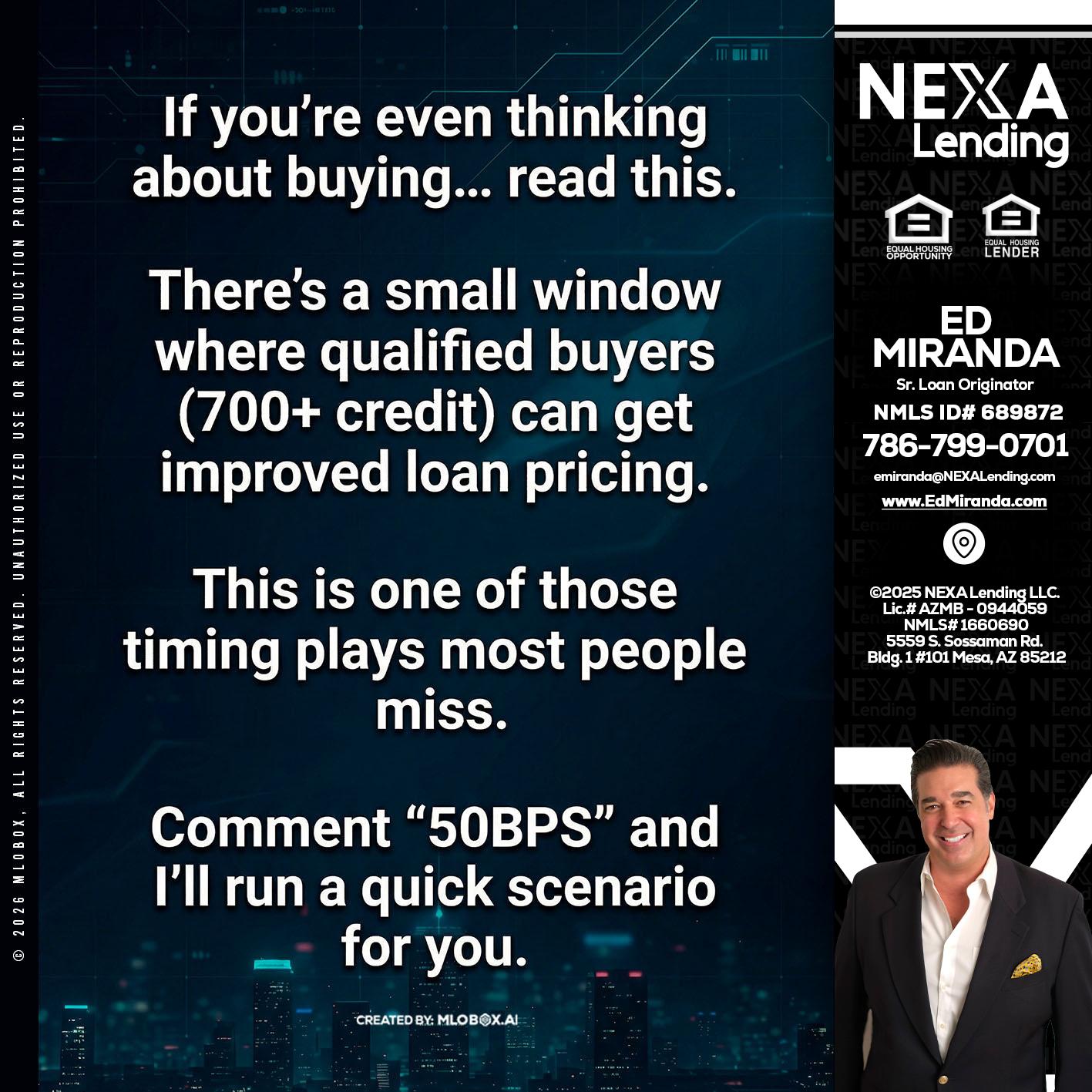 IF YOU EVER - Ed Miranda -Senior Loan Originator