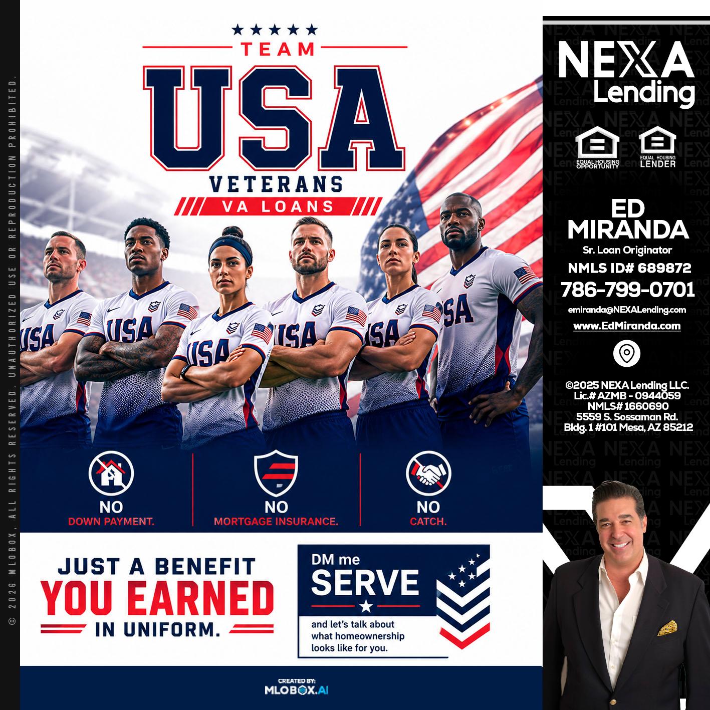 USA TEAM - Ed Miranda -Senior Loan Originator