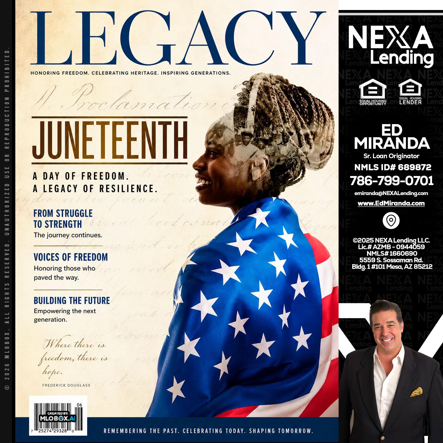 LEGACY - Ed Miranda -Senior Loan Originator
