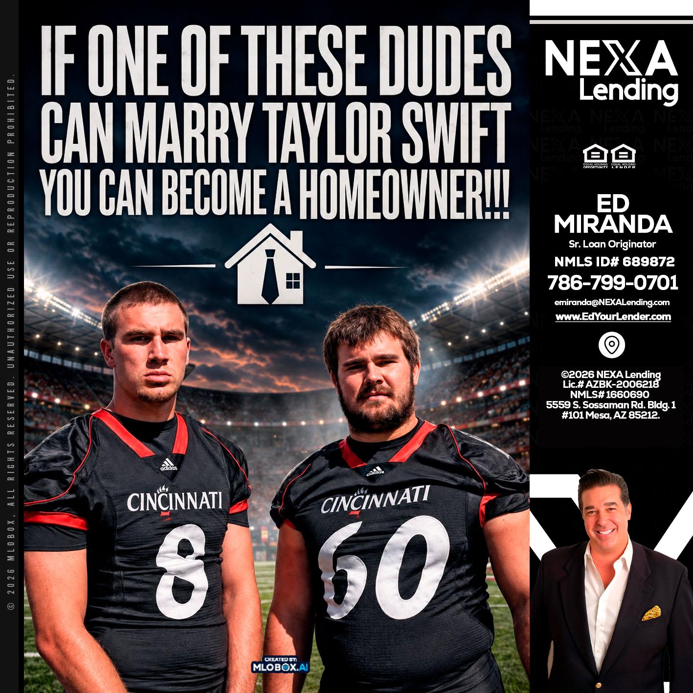 if one of these - Ed Miranda -Senior Loan Originator